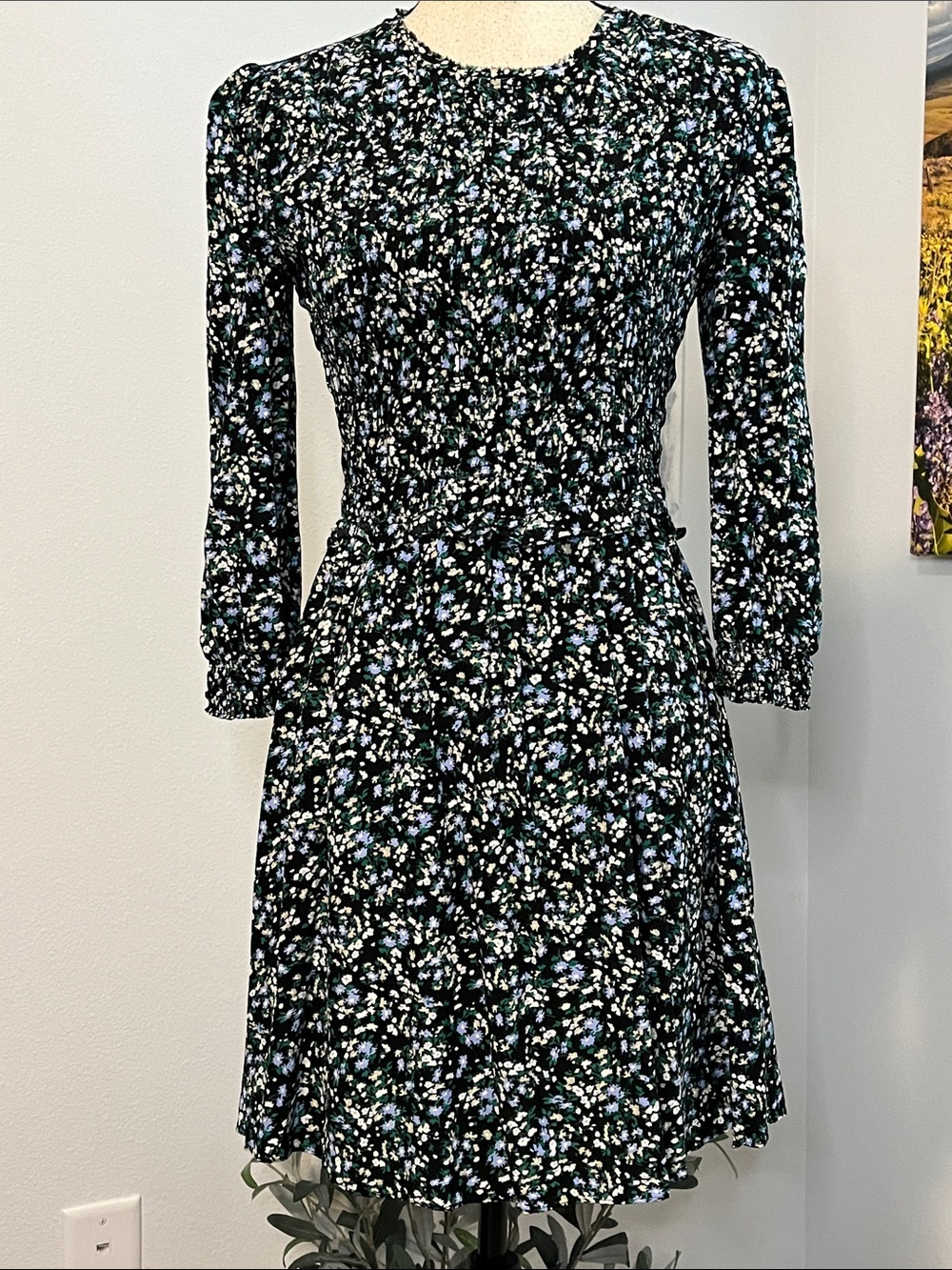 Madewell Floral Boho Dress